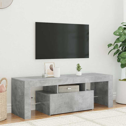 vidaXL TV Cabinet | TV Cabinet | Rectangular | Modern | LED Light Cabinet