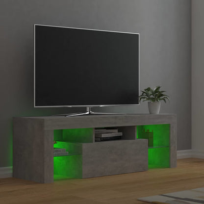 vidaXL TV Cabinet | TV Cabinet | Rectangular | Modern | LED Light Cabinet