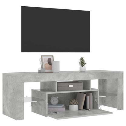 vidaXL TV Cabinet | TV Cabinet | Rectangular | Modern | LED Light Cabinet