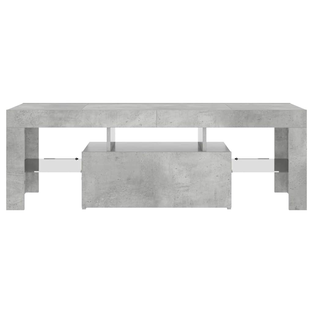 vidaXL TV Cabinet | TV Cabinet | Rectangular | Modern | LED Light Cabinet