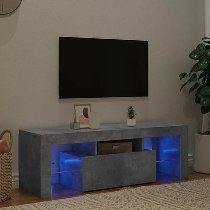 vidaXL TV Cabinet | TV Cabinet | Rectangular | Modern | LED Light Cabinet