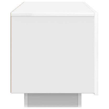 vidaXL TV Cabinet White 100x35x40 cm Engineered Wood