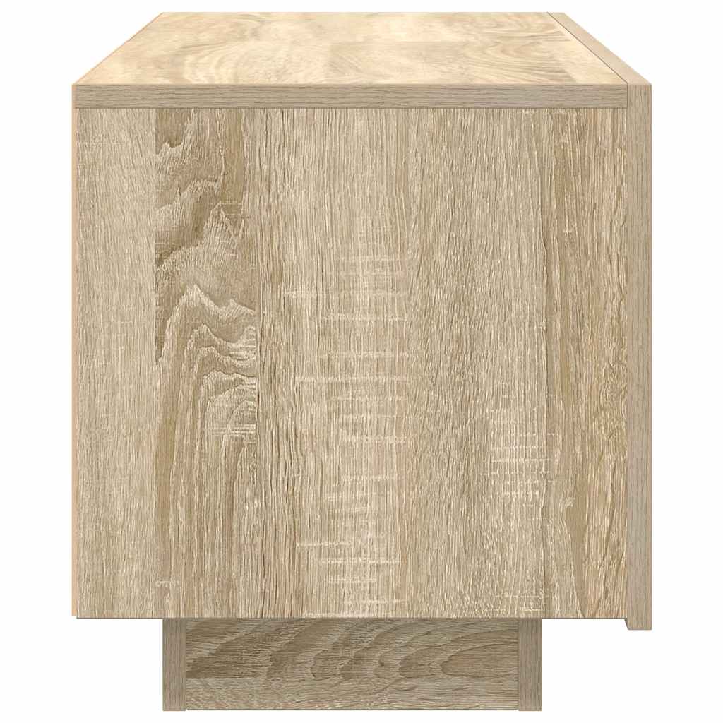 vidaXL TV Cabinet Sonoma Oak 100x35x40 cm Engineered Wood
