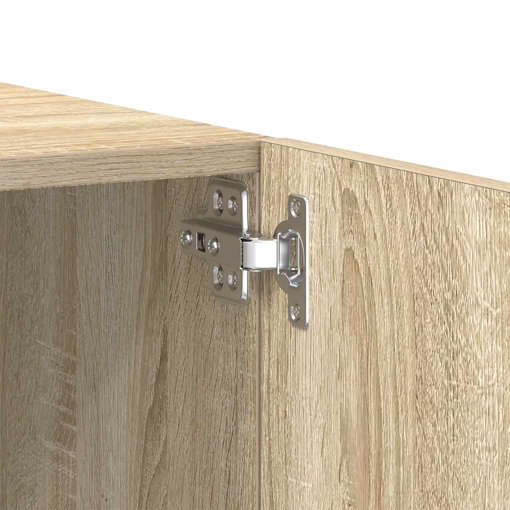 vidaXL TV Cabinet Sonoma Oak 100x35x40 cm Engineered Wood