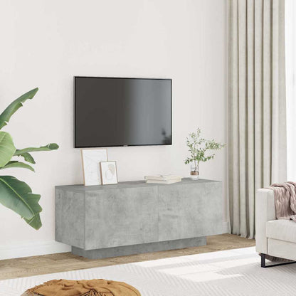 vidaXL TV Cabinet Concrete Grey 100x35x40 cm Engineered Wood