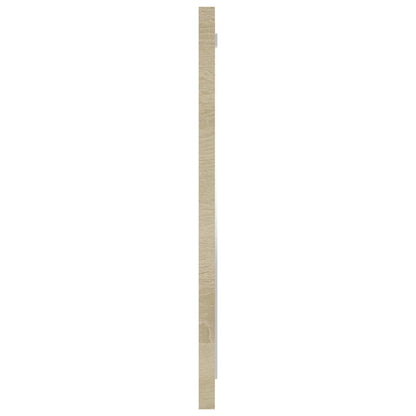 vidaXL Bathroom Mirror Sonoma Oak 40x1.5x37 cm Engineered Wood