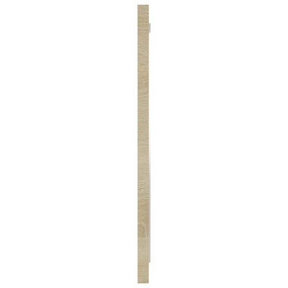 804601 vidaXL Bathroom Mirror Sonoma Oak 40x1,5x37 cm Engineered Wood
