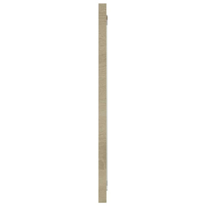 804617 vidaXL Bathroom Mirror Sonoma Oak 80x1,5x37 cm Engineered Wood