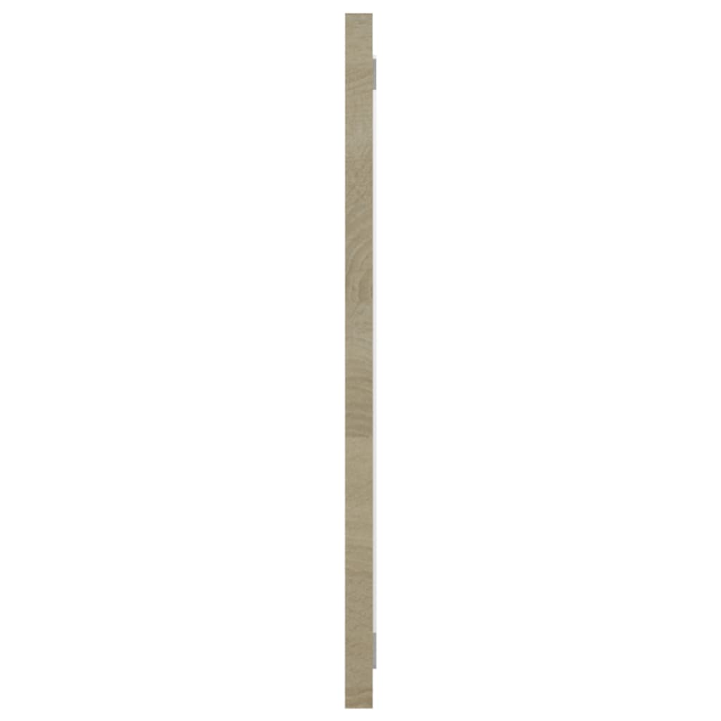 vidaXL Bathroom Mirror Sonoma Oak 90x1.5x37 cm Engineered Wood