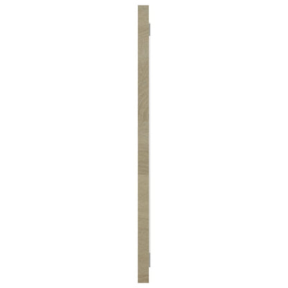vidaXL Bathroom Mirror Sonoma Oak 90x1.5x37 cm Engineered Wood