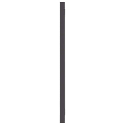 804632 vidaXL Bathroom Mirror Grey 100x1,5x37 cm Engineered Wood