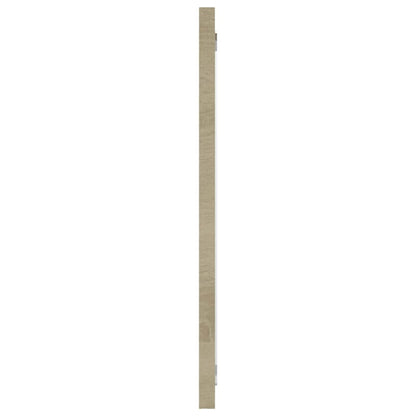 804633 vidaXL Bathroom Mirror Sonoma Oak 100x1,5x37 cm Engineered Wood