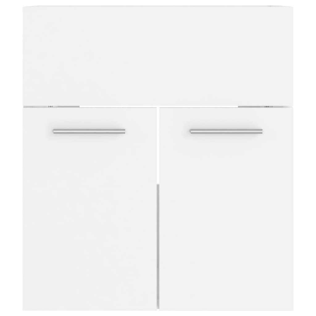 vidaXL Sink Cabinet | White | Engineered wood | Standard | Sink Cabinet