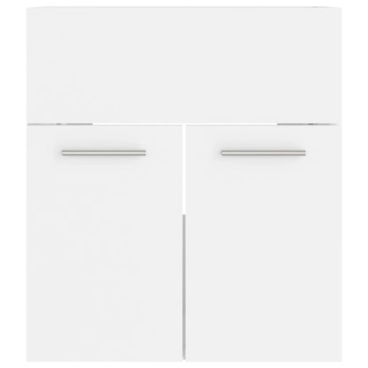vidaXL Sink Cabinet | White | Engineered wood | Standard | Sink Cabinet