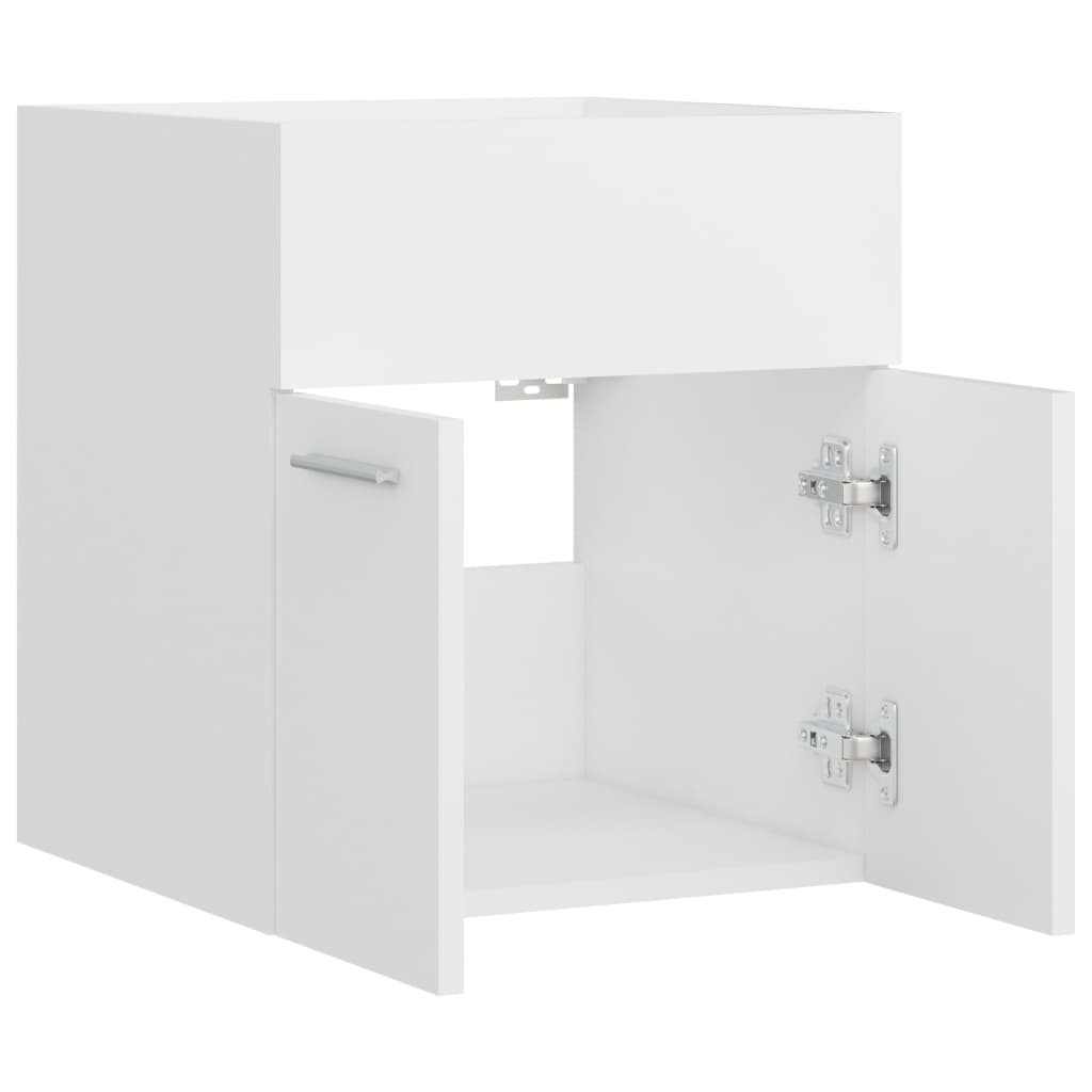 vidaXL Sink Cabinet | White | Engineered wood | Standard | Sink Cabinet