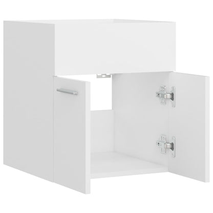 vidaXL Sink Cabinet | White | Engineered wood | Standard | Sink Cabinet