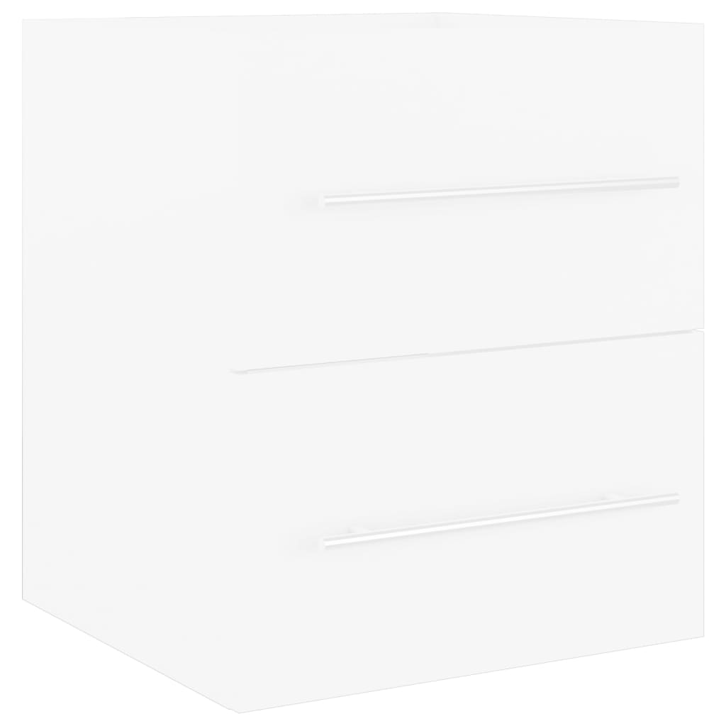 vidaXL Sink Cabinet | White | Engineered wood | 41x38.5x48 cm | Sink Cabinet