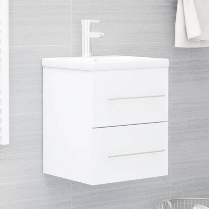 vidaXL Sink Cabinet | White | Engineered wood | 41x38.5x48 cm | Sink Cabinet