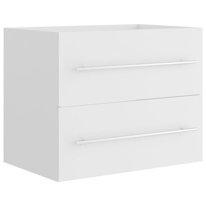 804692 vidaXL Sink Cabinet White 60x38,5x48 cm Engineered Wood