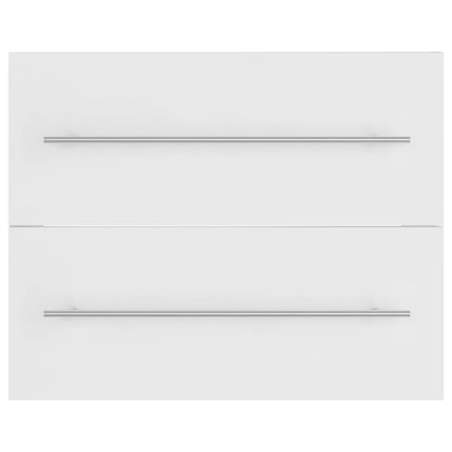 804692 vidaXL Sink Cabinet White 60x38,5x48 cm Engineered Wood