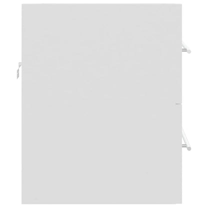 804692 vidaXL Sink Cabinet White 60x38,5x48 cm Engineered Wood