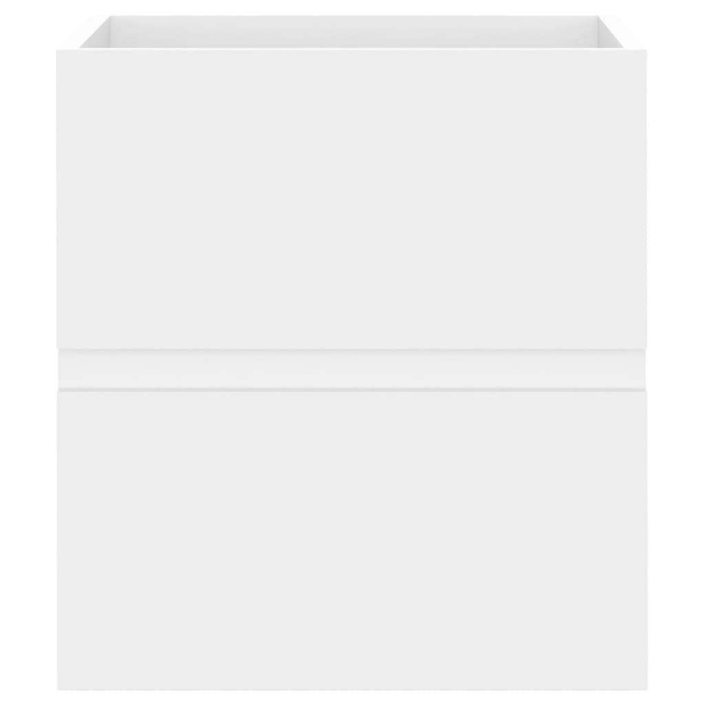 vidaXL Sink Cabinet | White | Engineered wood | Sink Cabinet | Rectangular