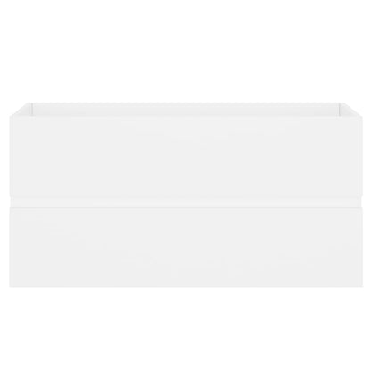 vidaXL Sink Cabinet | White | Engineered Wood | 90x38.5x45 cm | Sink Cabinet