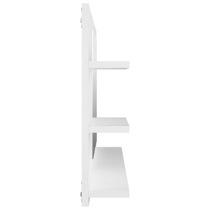 vidaXL Bathroom Mirror White 90x10.5x45 cm Engineered Wood