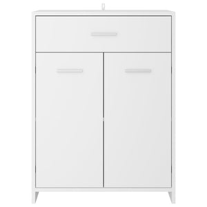 vidaXL Bathroom Cabinet White 60x33x80 cm Engineered Wood
