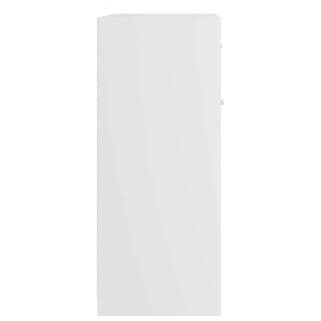 vidaXL Bathroom Cabinet White 60x33x80 cm Engineered Wood