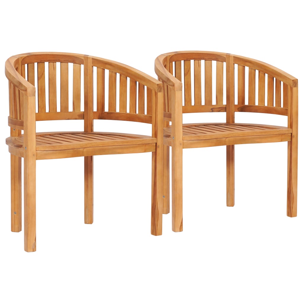 vidaXL Garden Lounge Set | Teak | Fine sanded teak hardwood | Standard | Durable