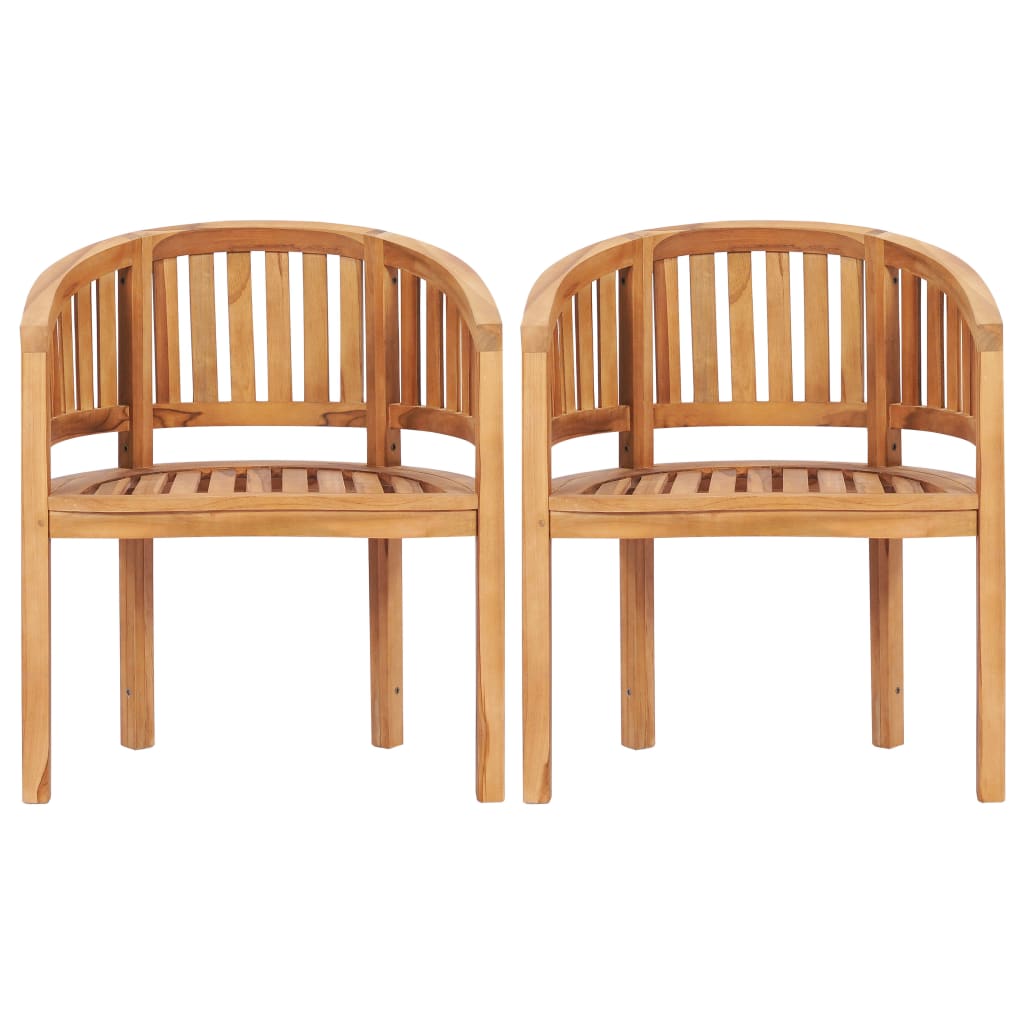vidaXL Garden Lounge Set | Teak | Fine sanded teak hardwood | Standard | Durable