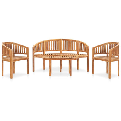 vidaXL Garden Lounge Set | Teak | Solid teak wood | Large | Durable
