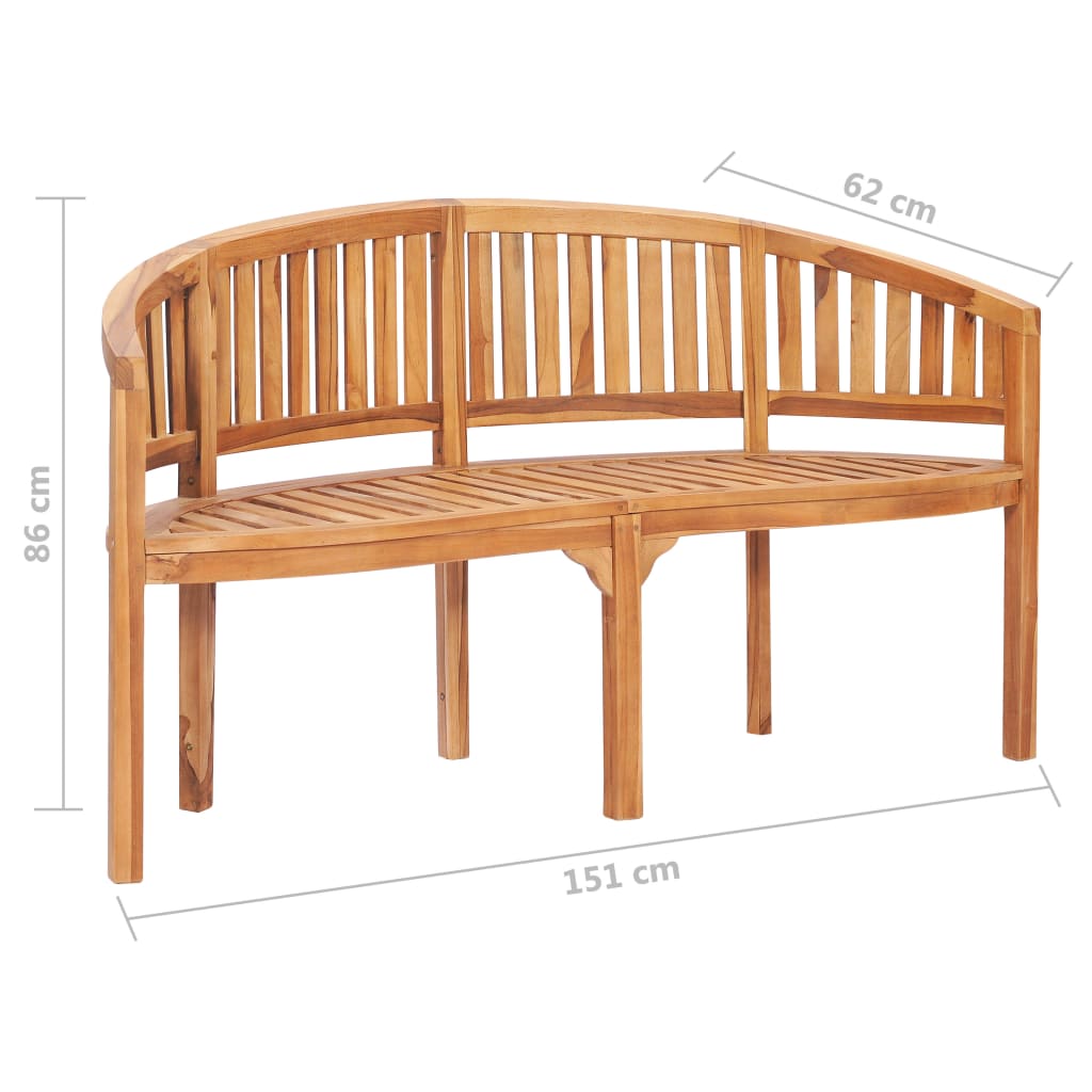 vidaXL Garden Lounge Set | Natural Teak | Solid Teak Wood | Large | Durable