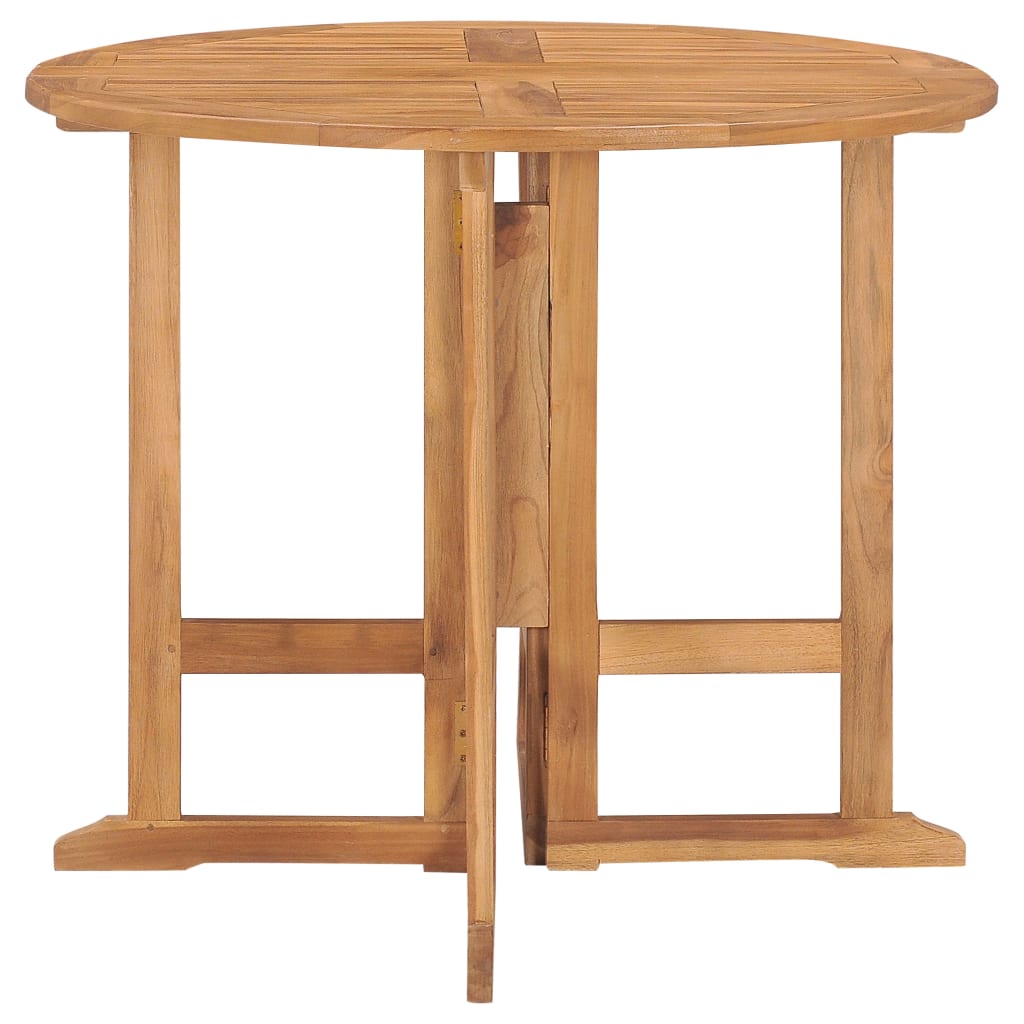 vidaXL Outdoor Dining Set | Teak | Fine sanded teak hardwood | Standard