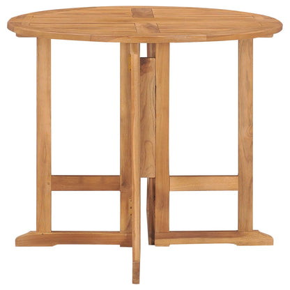 vidaXL Outdoor Dining Set | Teak | Fine sanded teak hardwood | Standard