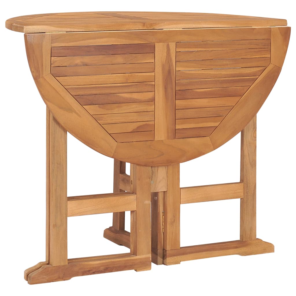 vidaXL Outdoor Dining Set | Teak | Fine sanded teak hardwood | Standard