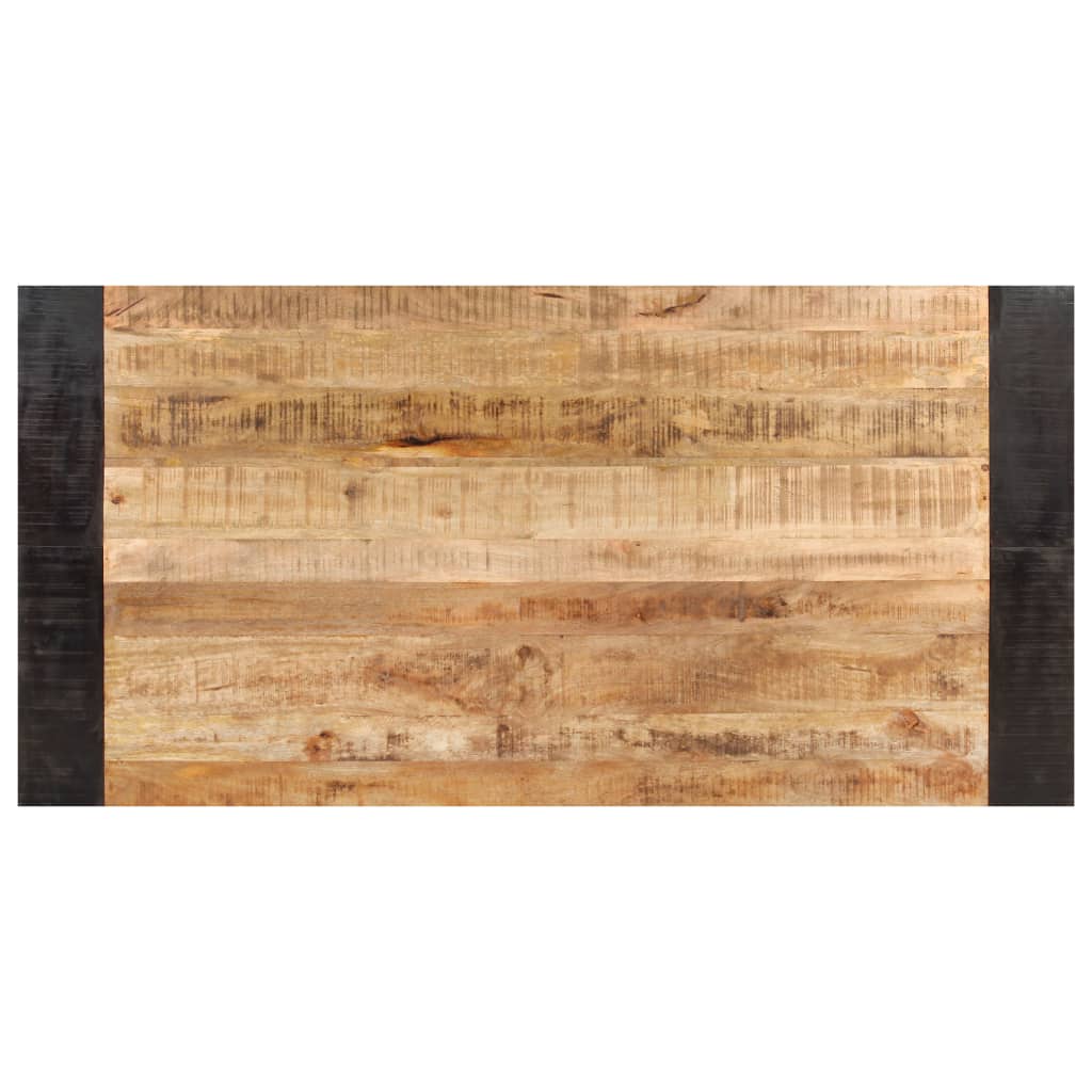 vidaXL Dining Table 180x90x76 cm Solid Mango Wood