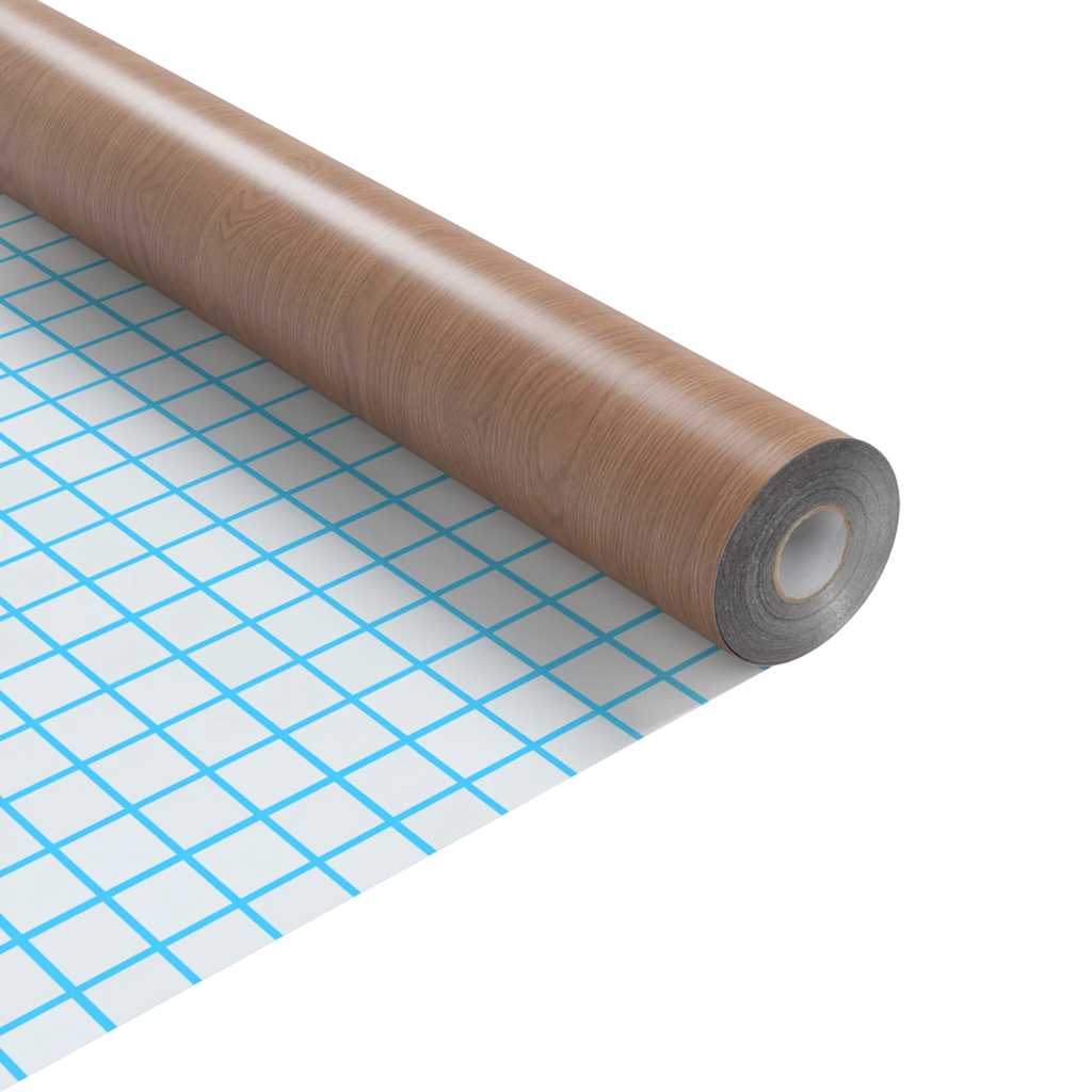 vidaXL Self-adhesive Furniture Film Light Oak 500x90 cm PVC