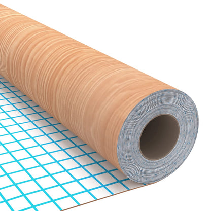 vidaXL Self-adhesive Furniture Film Ahorn 500x90 cm PVC