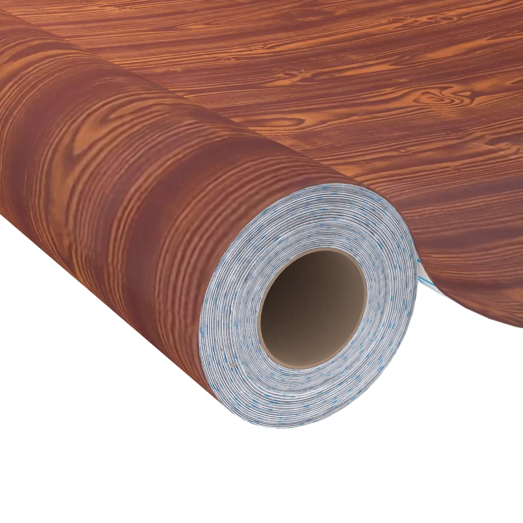 vidaXL Self-adhesive Furniture Film Acacia 500x90 cm PVC