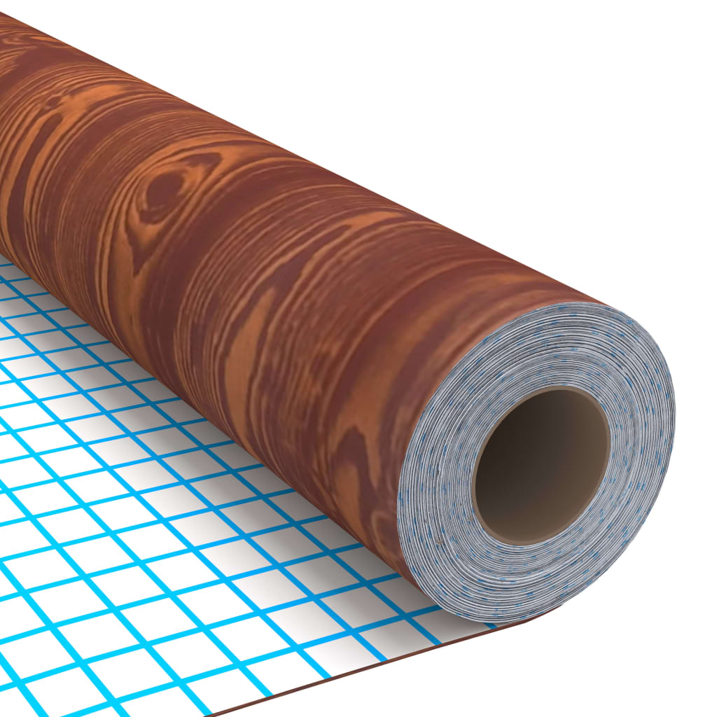 vidaXL Self-adhesive Furniture Film Acacia 500x90 cm PVC