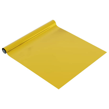 vidaXL Self-adhesive Furniture Film High Gloss Gold 500x90 cm PVC
