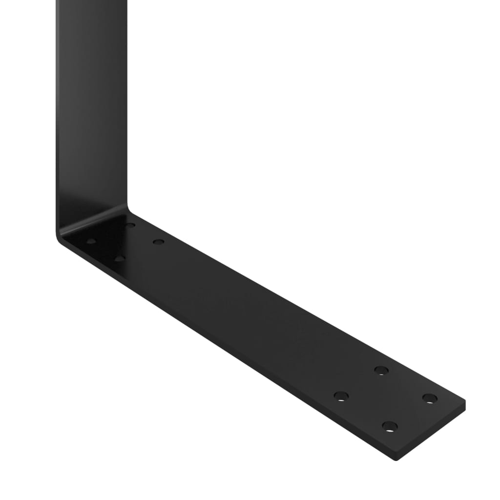 315790 vidaXL Backrest for Pallet Sofa Black 110 cm Iron