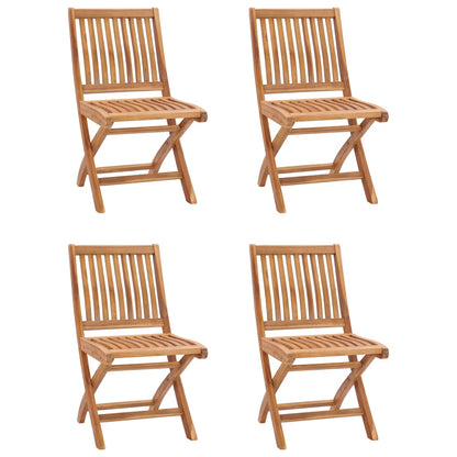 vidaXL Garden Dining Set | Warm Brown | Finely sanded teak hardwood