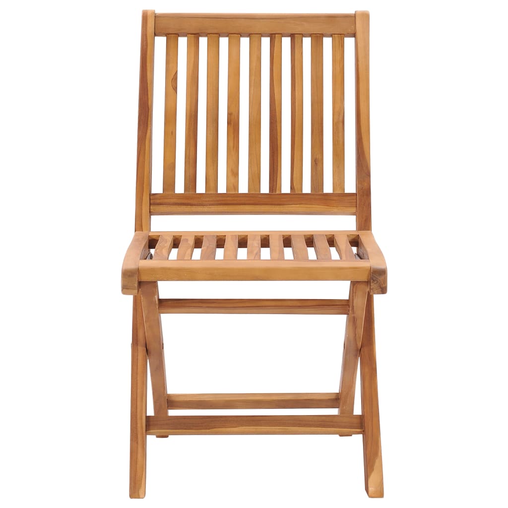 vidaXL Garden Dining Set | Warm Brown | Finely sanded teak hardwood