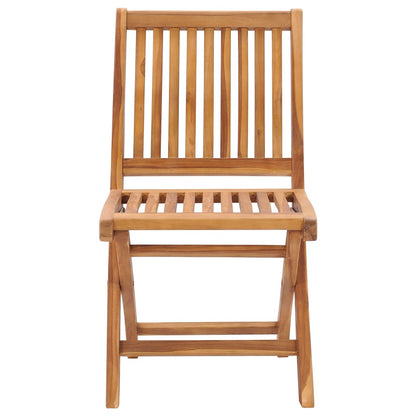 vidaXL Garden Dining Set | Warm Brown | Finely sanded teak hardwood
