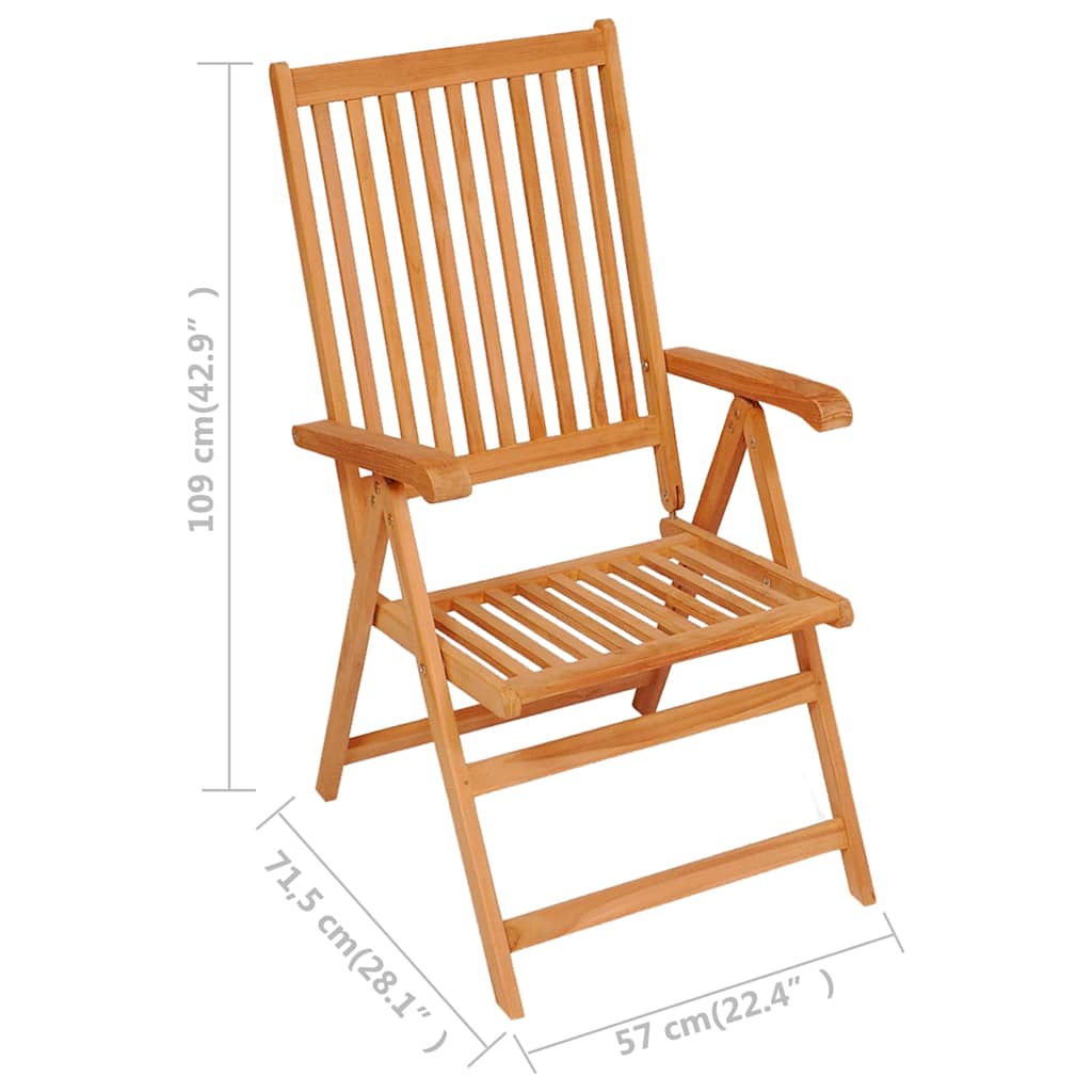 vidaXL Garden Dining Set | Warm Teak