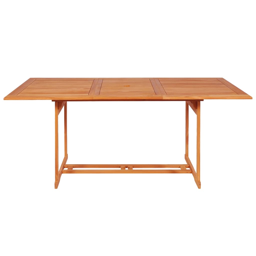 vidaXL Bookshelf Board | Warm Brown | Finely sanded teak hardwood | Large