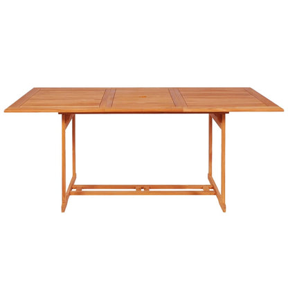 vidaXL Bookshelf Board | Warm Brown | Finely sanded teak hardwood | Large